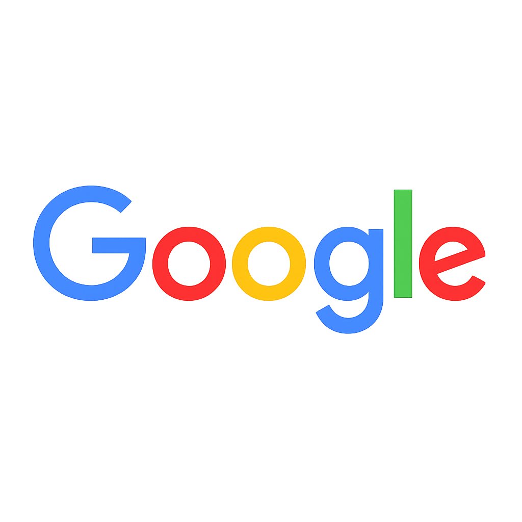Logo Google sur fond blanc